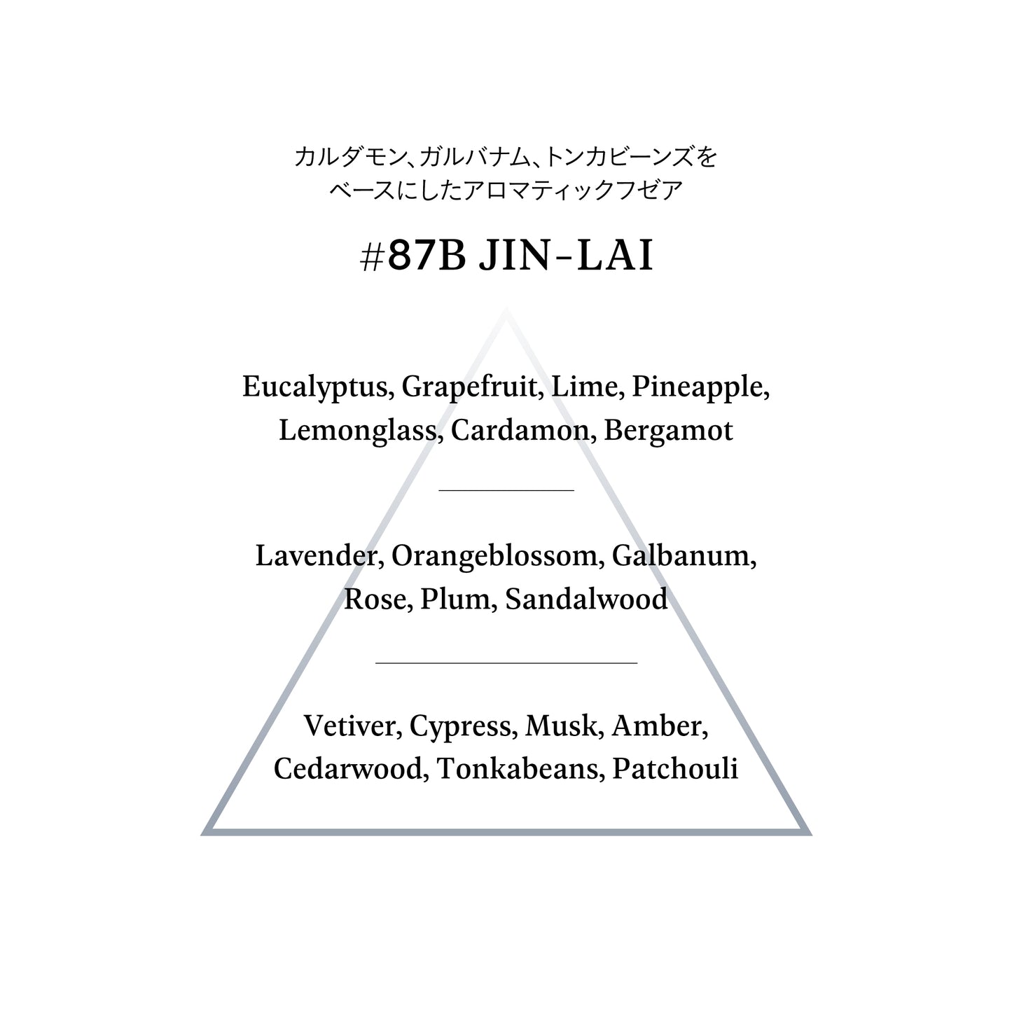 【数量限定】Sound Skin Perfume #87B JIN-LAI