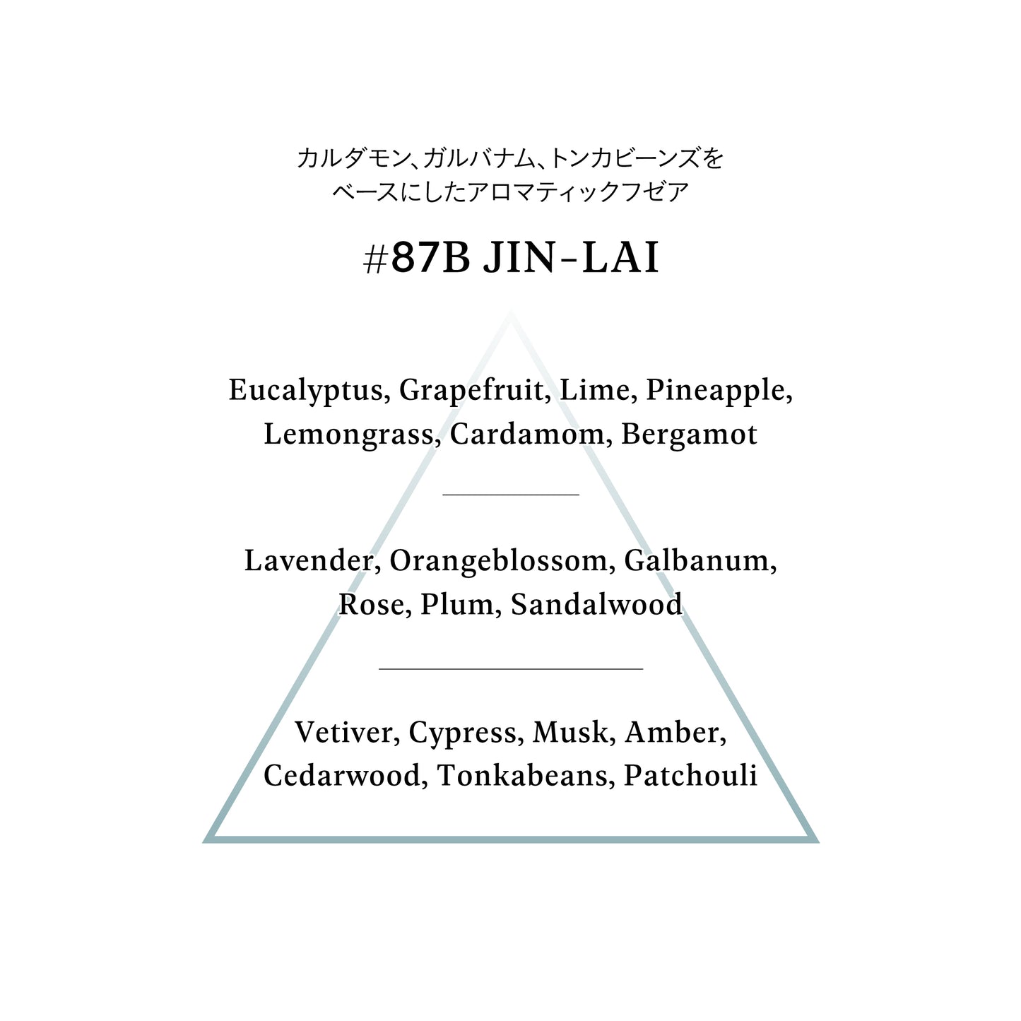 Sound Skin Perfume #87B JIN-LAI