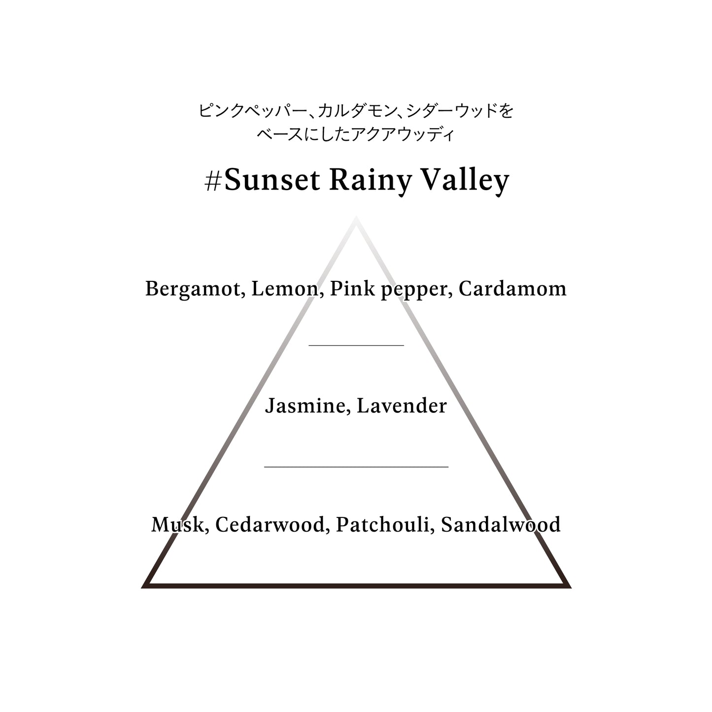 Sound Perfume Reed Diffuser #Sunset Rainy Valley